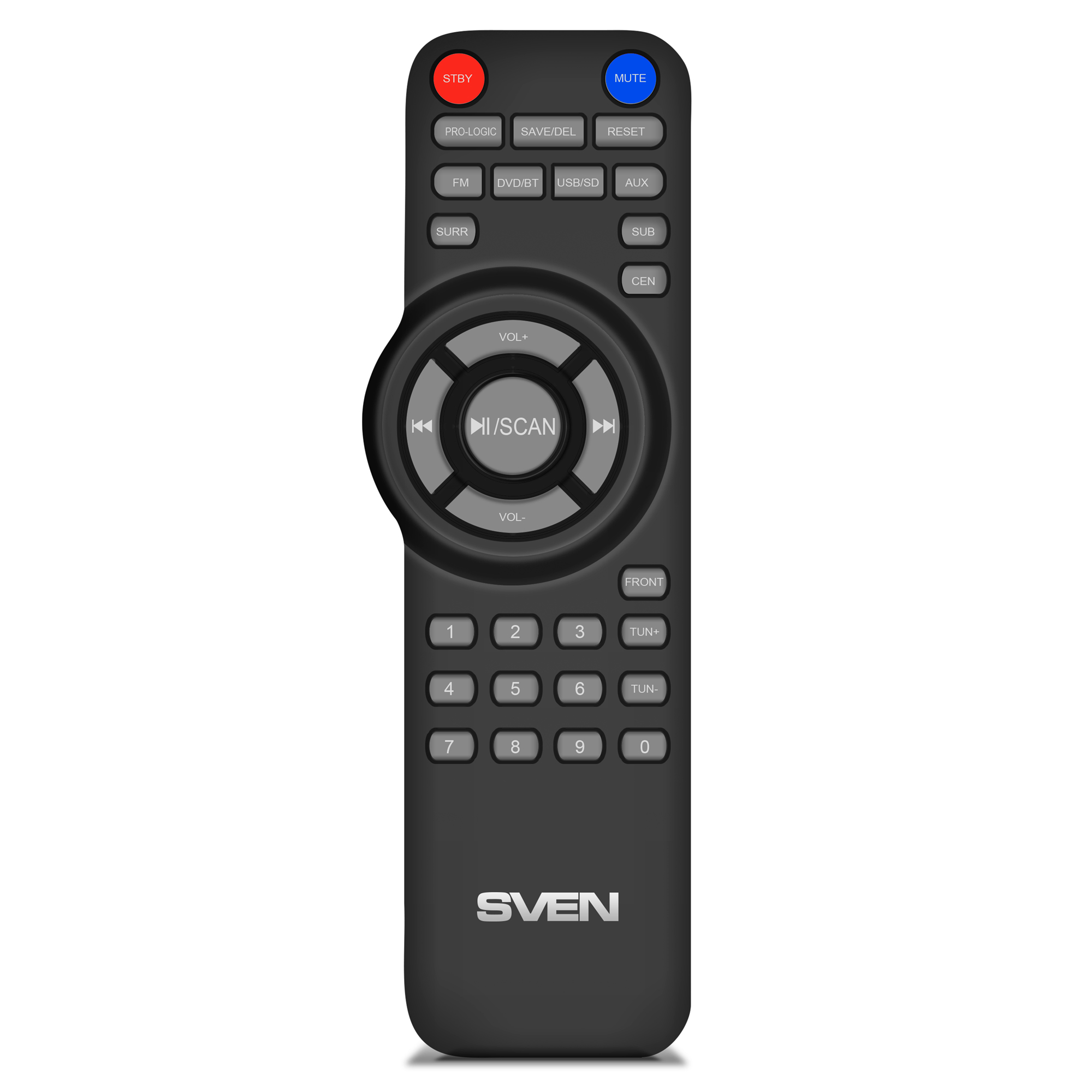 Boxe 5.1 SVEN HT-202 / 80W RMS / Bluetooth / FM-tune / USB Flash / SD card / Black photo 7