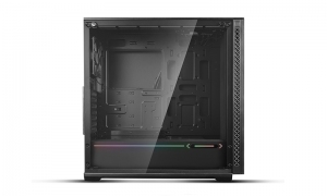 Корпус DEEPCOOL MATREXX 70 ADD-RGB 3F / w/oPSU / Side panel / 3x120mm RGB fans / RGB LED Strip / ATX / Black thumbnav 5