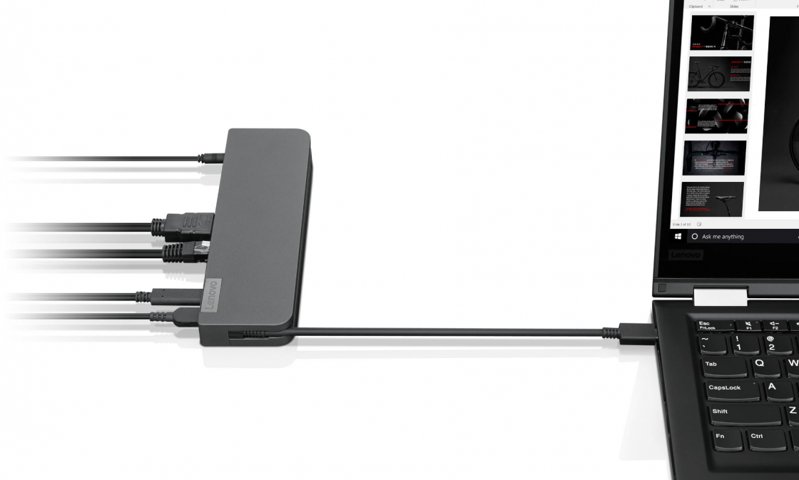 Lenovo ThinkPad USB-C Mini Dock station ( 1xVGA, 1xUSB 3.1, 1xUSB 2.0, 1xUSB-C, RJ-45, 1xHDMI, power adapter 65W) photo 3