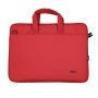 Trust NB bag 16” Bologna, Eco-friendly Slim laptop bag for 16” laptops, (410 x 290mm), Red thumbnav 1