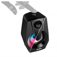 Колонки SVEN 370 / 6W / USB power / RGB / Black thumbnav 4