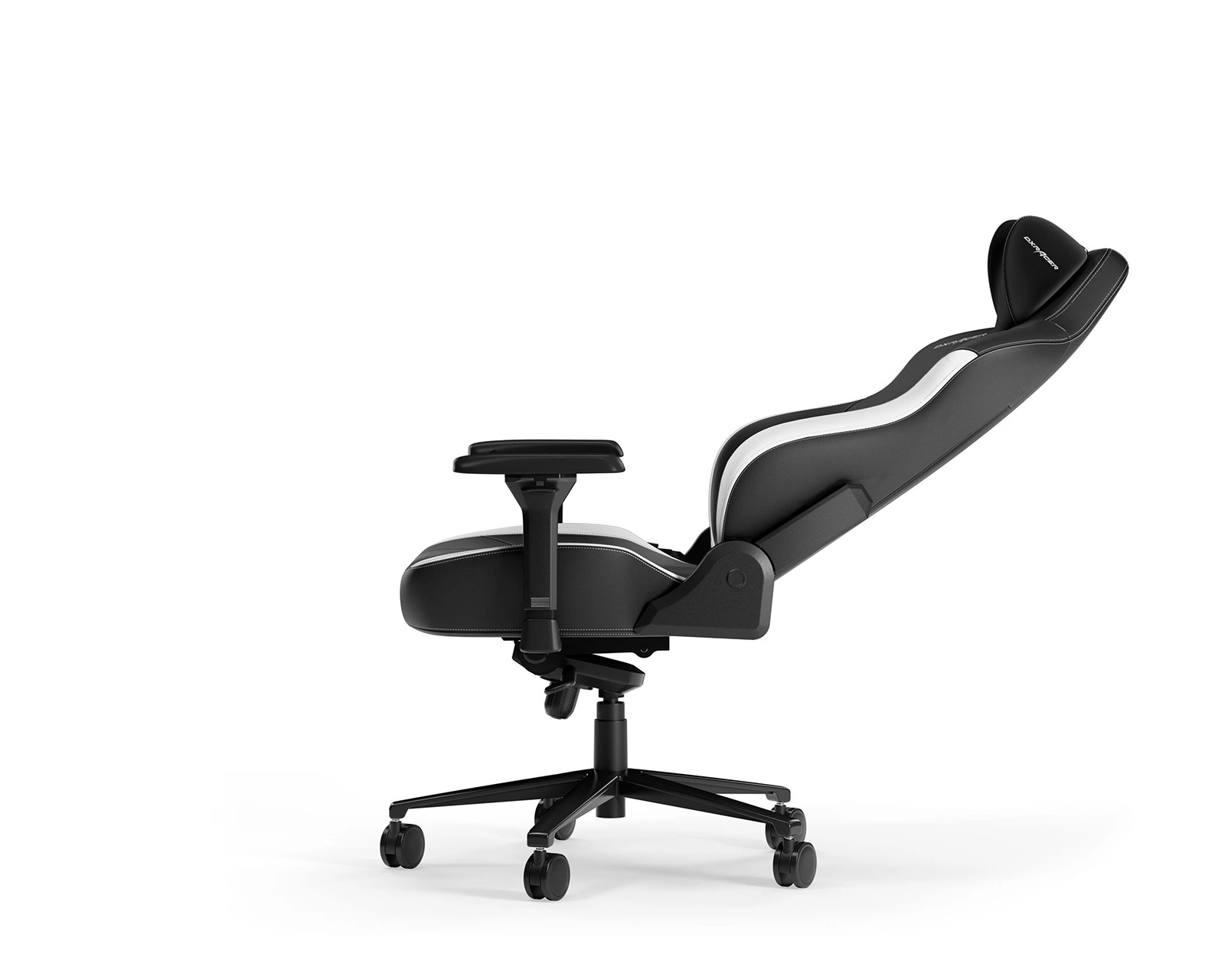 Игровое кресло DXRacer CRAFT-23-L / 150kg / 145-185cm / Black/White photo 4