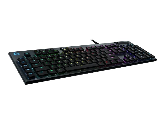 Механическая игровая клавиатура Logitech G815 LIGHTSYNC RGB / GL Linear / CARBON / USB / LINEAR SWITCH photo 2