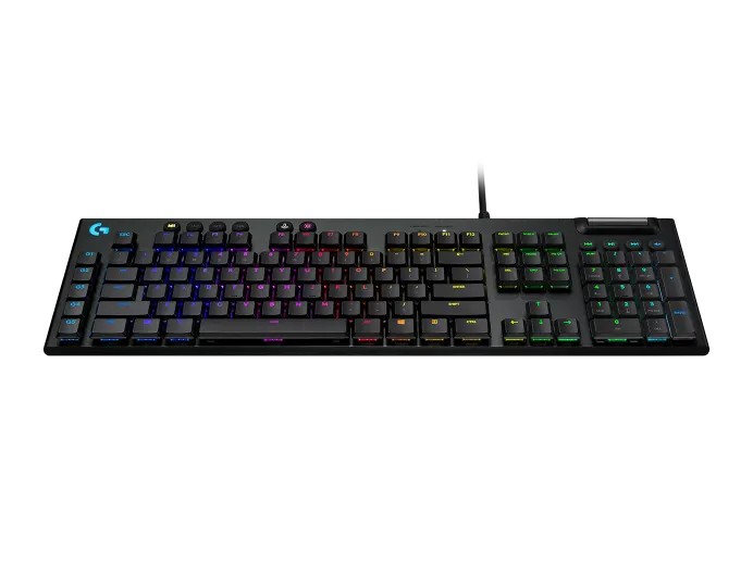 Механическая игровая клавиатура Logitech G815 LIGHTSYNC RGB / GL Linear / CARBON / USB / LINEAR SWITCH photo 3