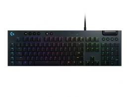 Механическая игровая клавиатура Logitech G815 LIGHTSYNC RGB / GL Linear / CARBON / USB / LINEAR SWITCH thumbnav 1