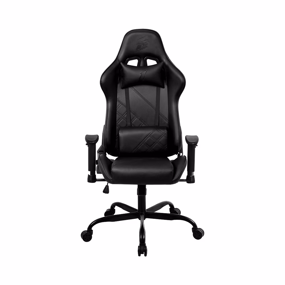 Fotoliu Gaming 1STPLAYER S02/ 120kg/ 2D/ Black 
