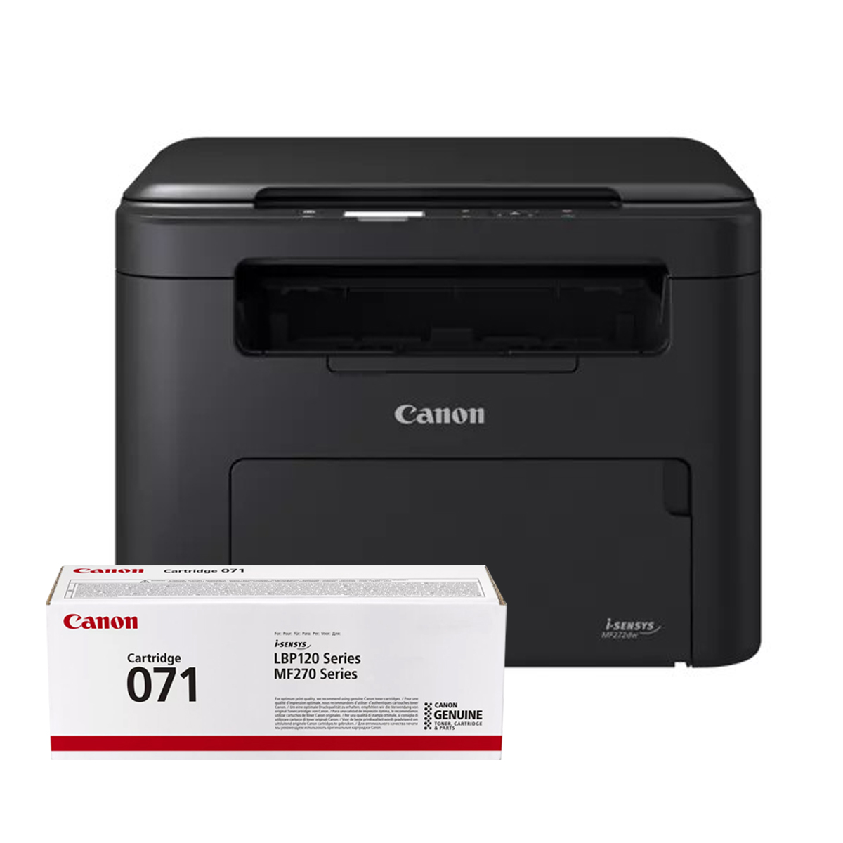 МФУ Canon i-Sensys MF272dw (+1 cartridge) /  A4 / Duplex / Wi-Fi / Net / Black photo 1