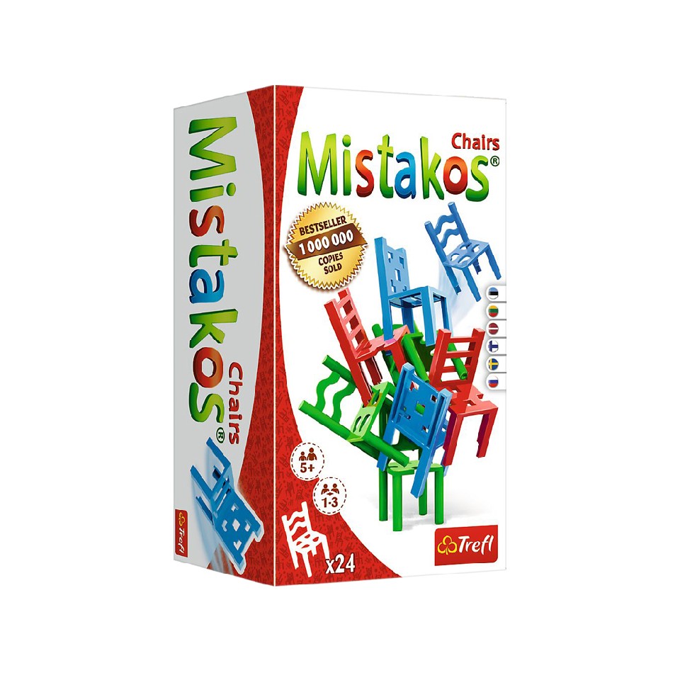 Trefl Game 2326 Мистакос стулья 3-os RU photo 1 Trefl Game 2326 Мистакос стулья 3-os RU photo 1