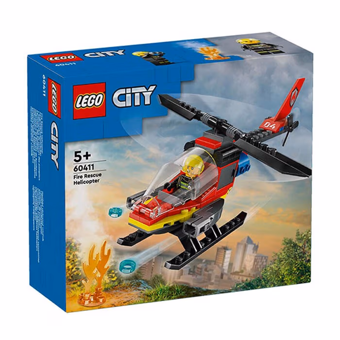 Lego City Пожарно-спасательный вертолет 60411