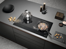 Plita incorporabila inductie Miele KM7897 FL Black thumbnav 4