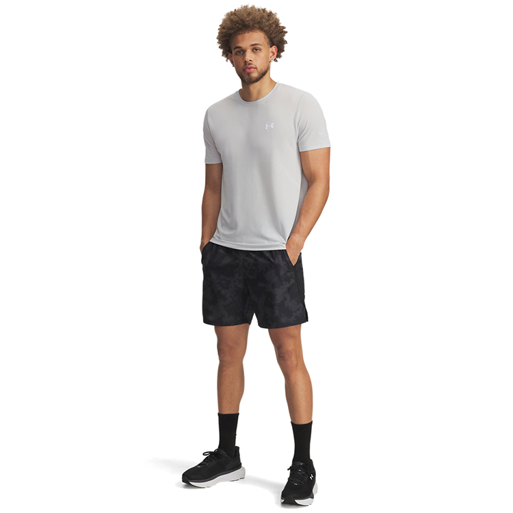 Sorti de bărbați Under Armour UA LAUNCH 7 PRINT SHORTS L Negru photo 4