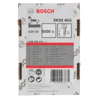 Set de stifturi cu cap ascuns Bosch 5000- 1.2x40 mm, 2608200516 thumbnav 1