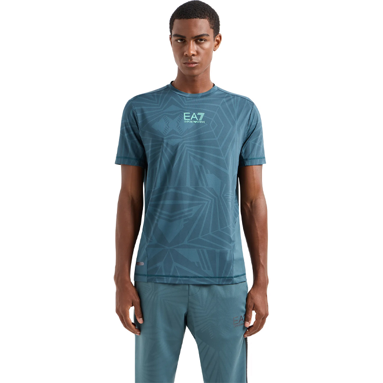 Tricou bărbătesc EA7 EMPORIO ARMANI T-Shirt S Albastru photo 3