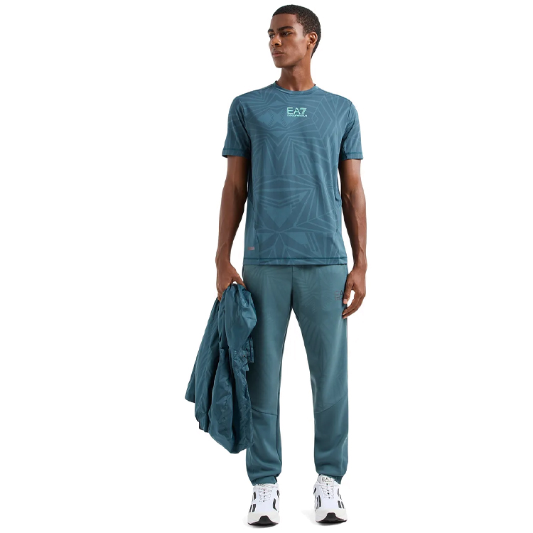 Tricou bărbătesc EA7 EMPORIO ARMANI T-Shirt S Albastru photo 4