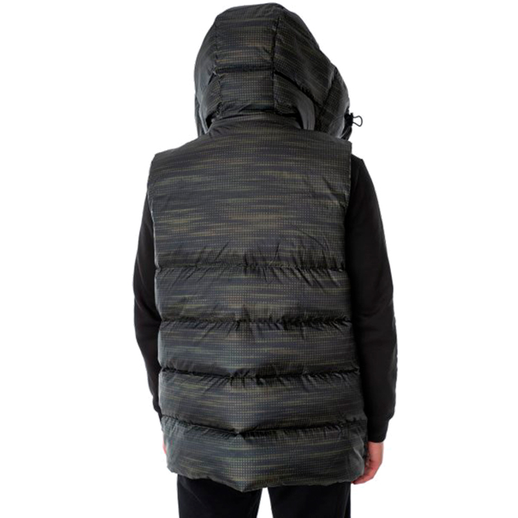 Gilet pt bărbați EA7 EMPORIO ARMANI GILET PIUMINO S Gri photo 4