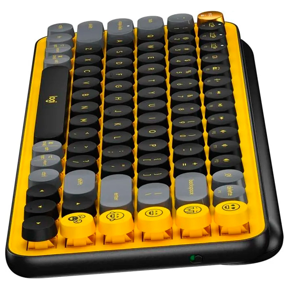 Клавиатура беспроводная Logitech POP Keys Blast Yellow Rus / Механическая photo 3
