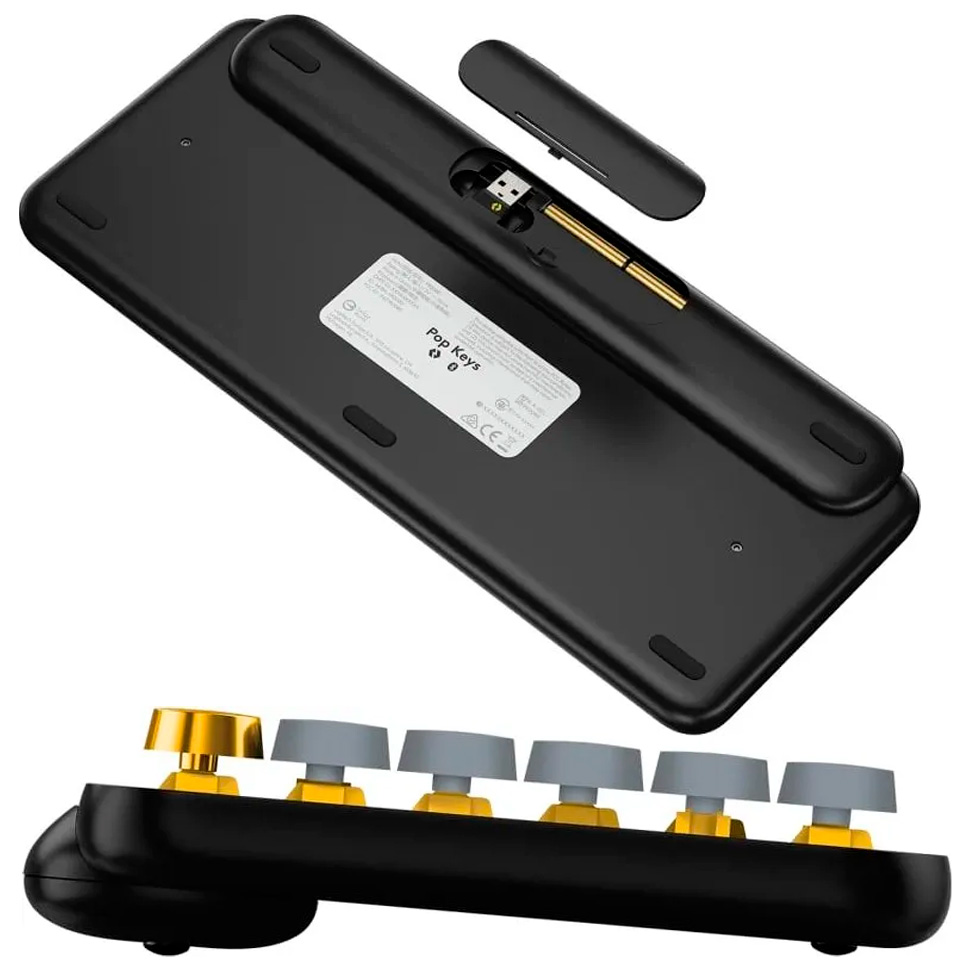 Клавиатура беспроводная Logitech POP Keys Blast Yellow Rus / Механическая photo 5