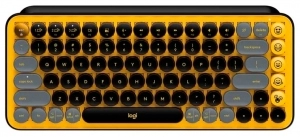 Клавиатура беспроводная Logitech POP Keys Blast Yellow Rus