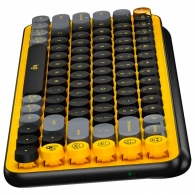 Клавиатура беспроводная Logitech POP Keys Blast Yellow Rus thumbnav 3