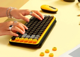 Клавиатура беспроводная Logitech POP Keys Blast Yellow Rus thumbnav 8