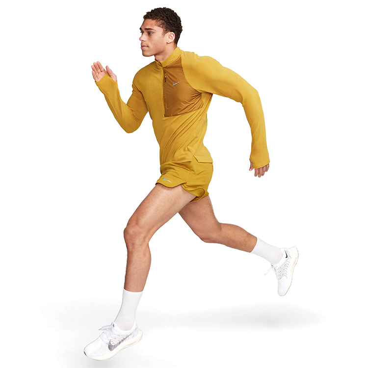 Hanorac pt bărbați Nike M NK DF RUN DVN MIDLYR HZ L Maro photo 3