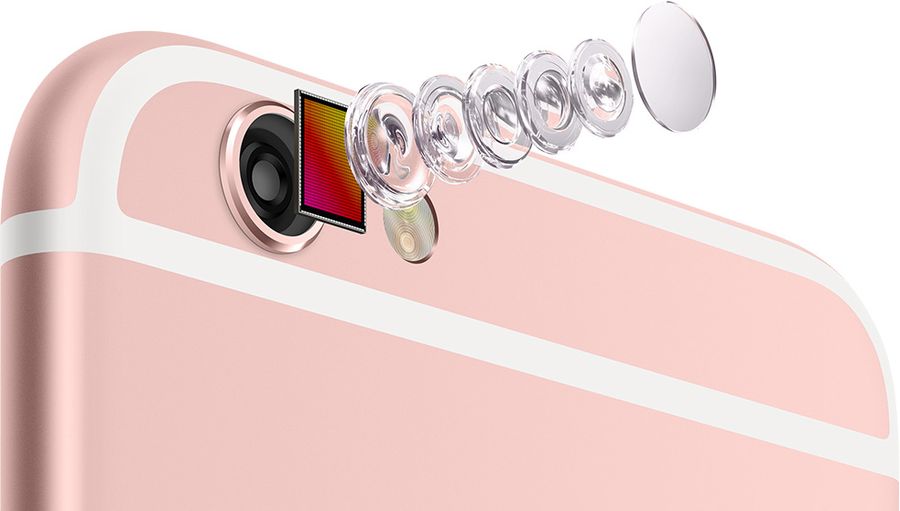 Smartphone Apple iPhone 6s / '' / 2 GB / 16 GB / Auriu-roz photo 2