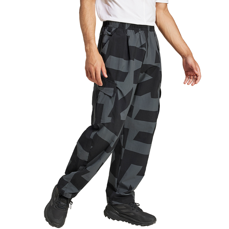 Брюки Adidas CARGO AOP PANTS XS Черный Мужской photo 5