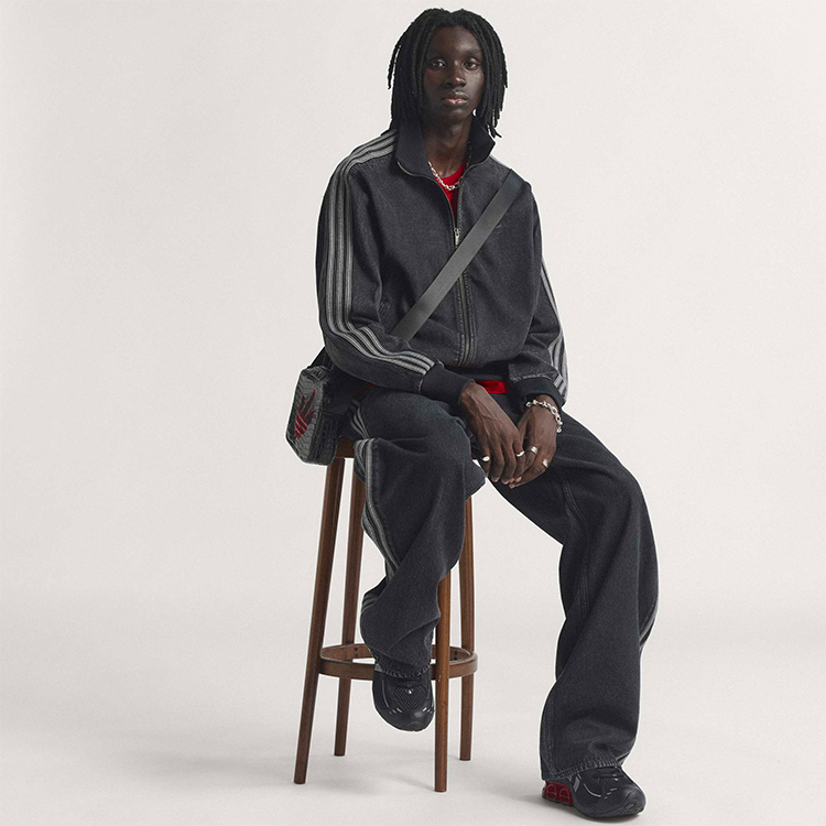 Hanorac Adidas ADICOLOR DENIM FIREBIRD photo 2