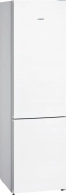 Холодильник с нижней морозильной камерой Siemens KG39NVW316, 366 л, 203 см, A++, Белый