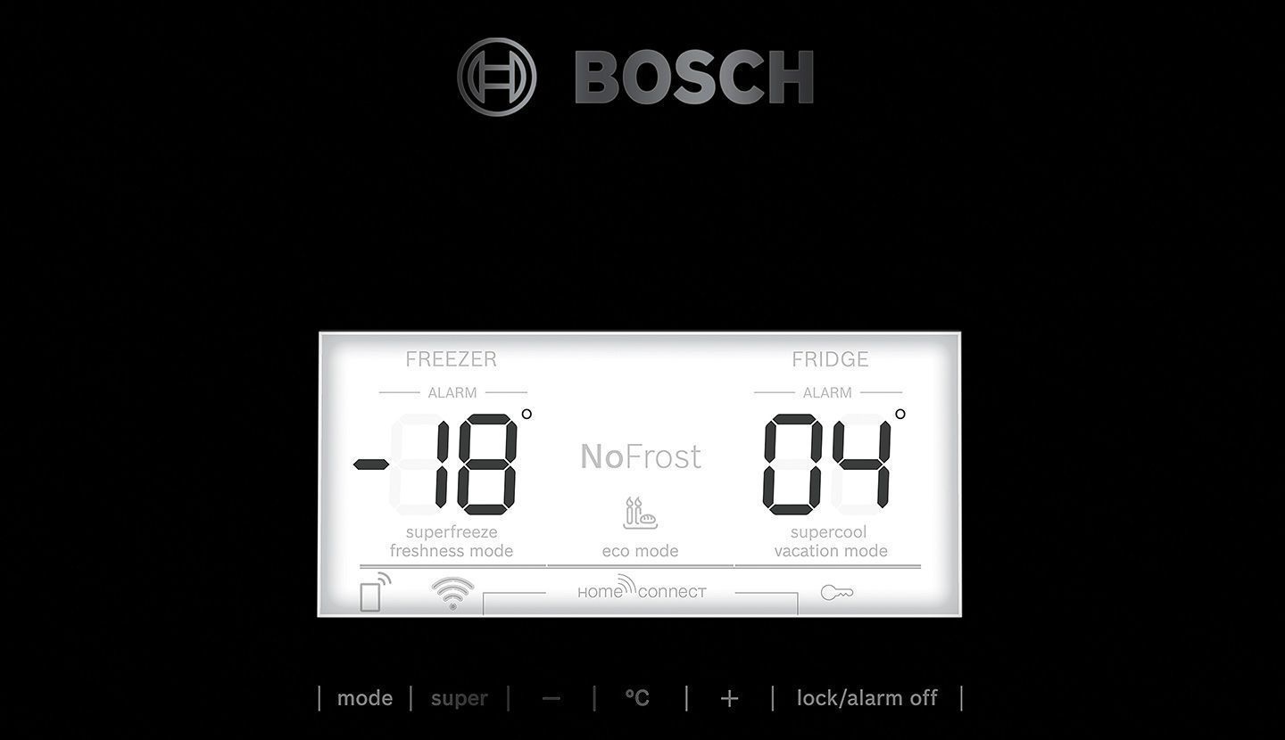 Холодильник двухдверный Bosch KGN39LB316 / 366 л / 203 см / F / Черный photo 4