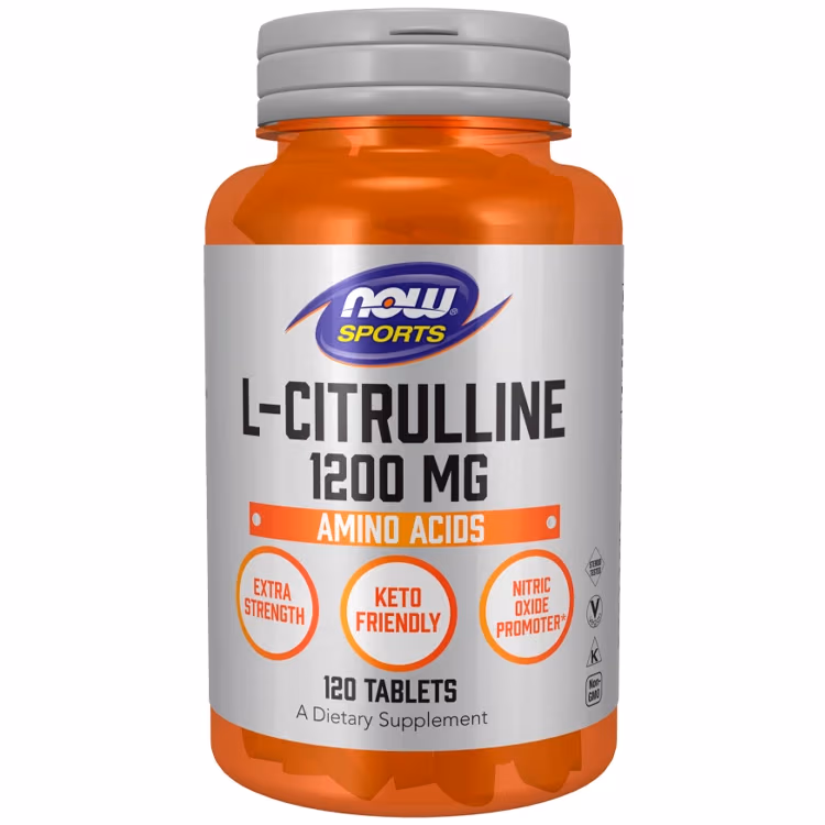Витамины Now Sports L-Citrulline, Extra Strength 