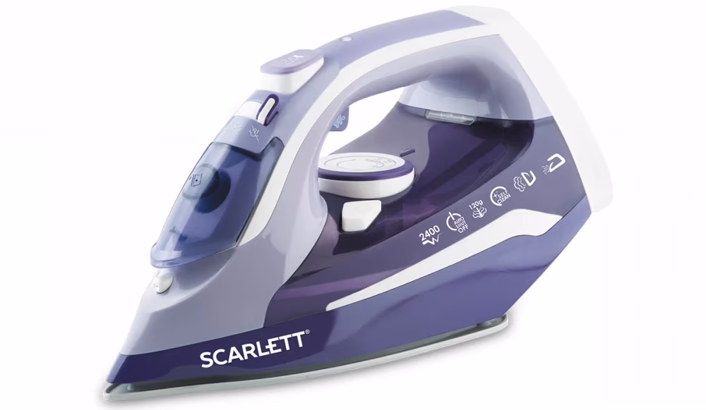 Утюг Scarlett SC-SI30K16, 300 мл, Фиолетовый 