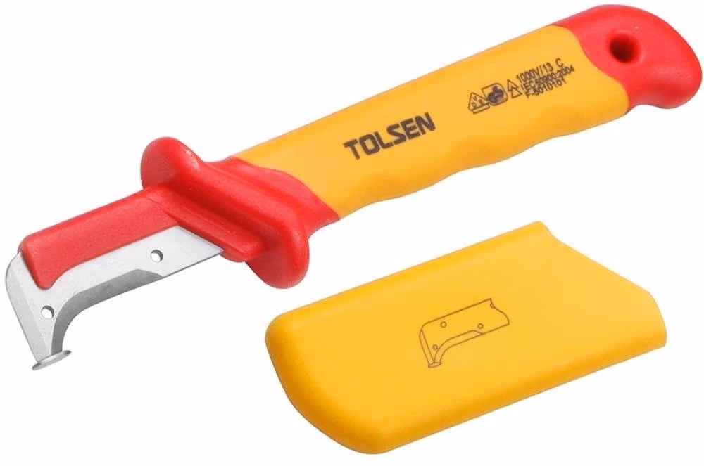 Нож электрика 50x185mm 1000V TOLSEN 