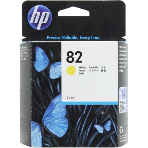 HP №82 Yellow Ink Cartridge