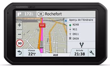 GARMIN dezl 780LMT-D Truck Navigator, Licence map Europe + Moldova, 6.95" LCD (1024*600), 16GB, MicroSD, 3D junction view/Attraction, Customized Truck Routing, Truck-specific POIs and Services, IFTA, Up Ahead, Hours of Service, up to 1:30 hours, 437g 