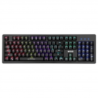 MARVO " KG916", Marvo Keyboard Mechanical KG916 Wired Gaming US, Rainbow Blacklight, Anti Ghosting thumbnav 1
