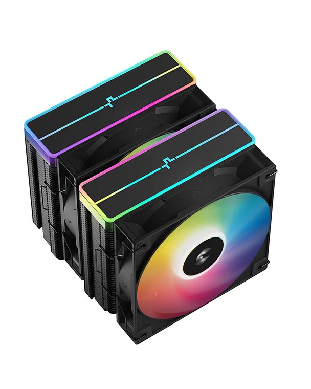 Кулер DEEPCOOL  AG620 BK ARGB V2 / Universal / 260W / 300~1850rpm, <29.4dBA / 67.88CFM / Black photo 2