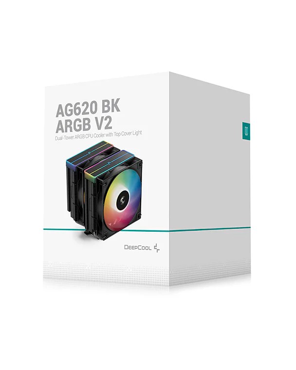 Кулер DEEPCOOL  AG620 BK ARGB V2 / Universal / 260W / 300~1850rpm, <29.4dBA / 67.88CFM / Black photo 6
