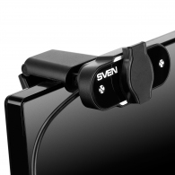 Camera SVEN IC-915 HD, Microphone, 720p/30fps HD pixel CMOS sensor, USB2.0, 3.5mm jack, Protective lens shield, Black thumbnav 4