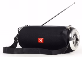 Колонка Портативна Gembird SPK-BT-17, Black / 10W / Bluetooth / USB / microSD / 1200 mAh