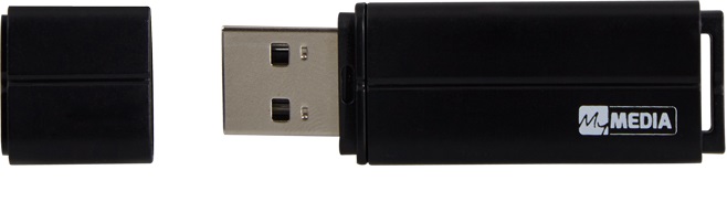 USB Flash Drive MyMedia (by Verbatim) MyUSB Drive Black USB2.0 32GB photo 1