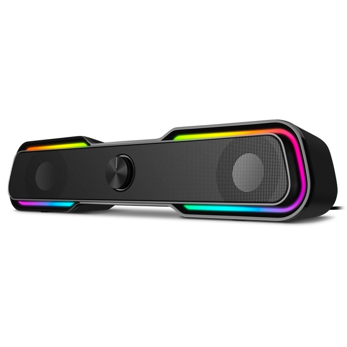 Колонки SVEN 450 / 10W / Bluetooth / USB power / RGB / Black photo 1