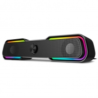 Колонки SVEN 450 / 10W / Bluetooth / USB power / RGB / Black thumbnav 1