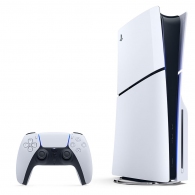 Game Console Sony PlayStation 5 Slim (Disc Edition) / 1TB /  White / 1 x Gamepad (Dualsense) thumbnav 2