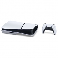 Game Console Sony PlayStation 5 Slim (Disc Edition) / 1TB /  White / 1 x Gamepad (Dualsense) thumbnav 3