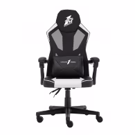Игровое кресло 1STPLAYER P01/ 120kg/  Moving armrest/ Black/White