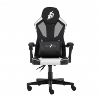 Fotoliu Gaming 1STPLAYER P01/ 120kg/  Moving armrest/ Black/White thumbnav 1