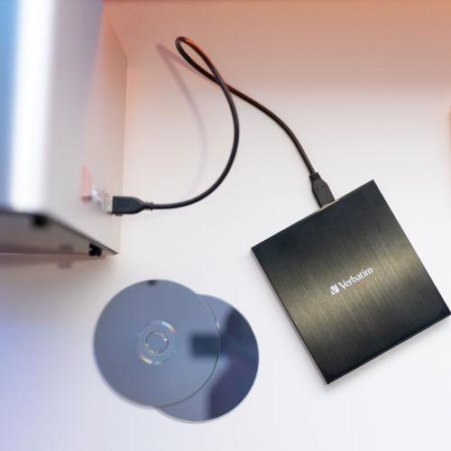 VERBATIM External Slimline Blu-Ray Writer with USB-C photo 2