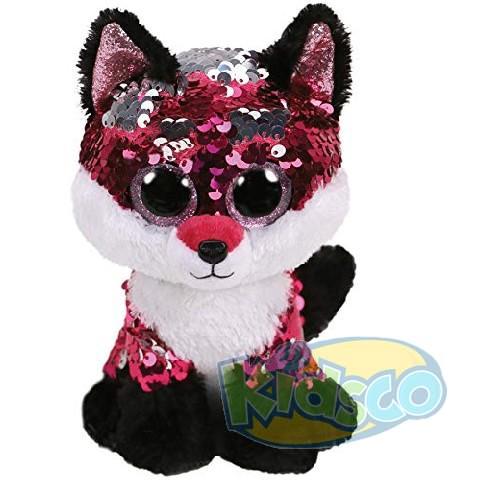 TY TY36270 Bb Flippables Jewel - Sequin Fox 15cm photo 1