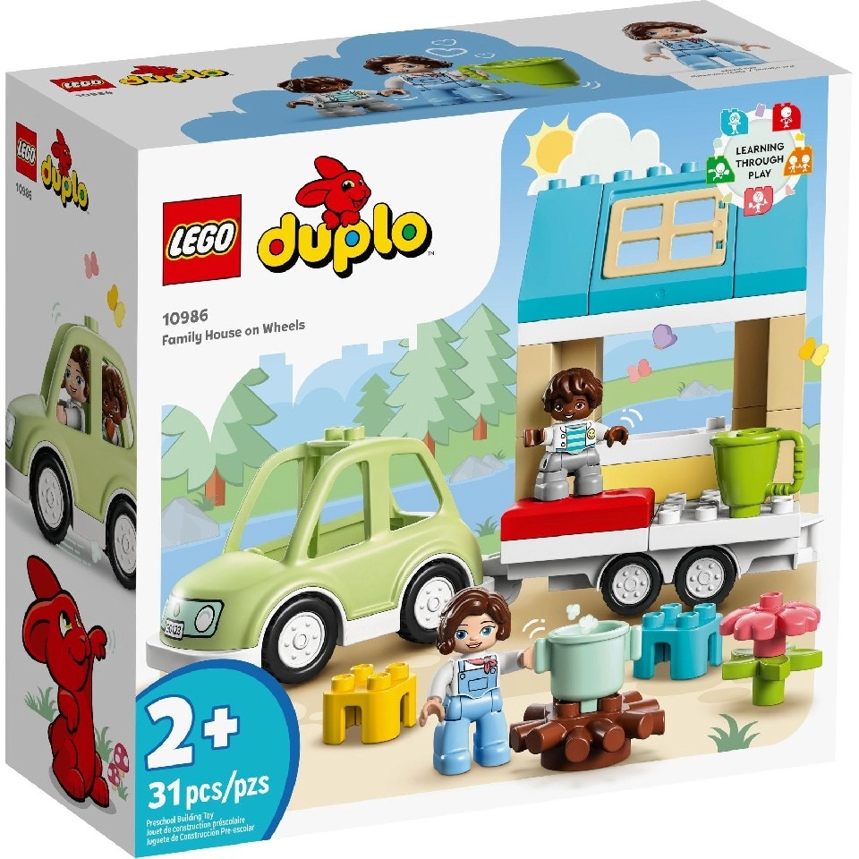 Lego Duplo 10986 Семейный дом на колесах